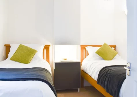 Bedroom #2 at High Tide, Combe Martin