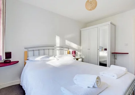 Bedroom #1 at High Tide, Looe