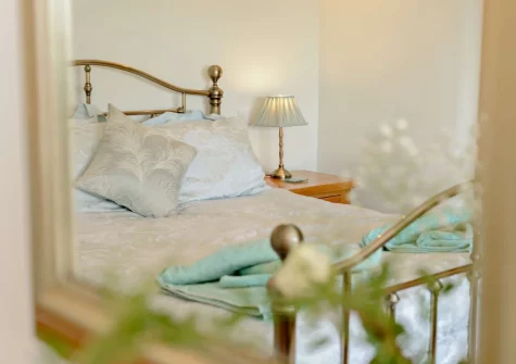 The bedroom at High View, Crumplehorn