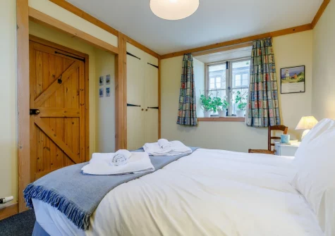 Bedroom #1 at Highcliff Cottage, Sennen
