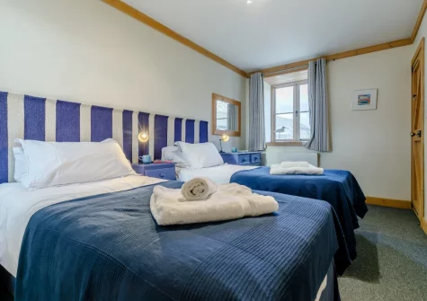 Bedroom #2 at Highcliff Cottage, Sennen