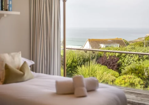 Bedroom #2 at Higher Close, Mawgan Porth