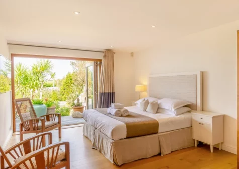 Bedroom #3 at Higher Close, Mawgan Porth