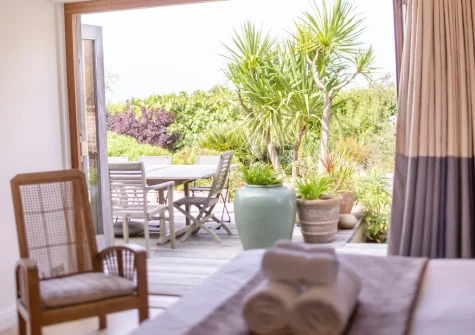 Bedroom #3 at Higher Close, Mawgan Porth