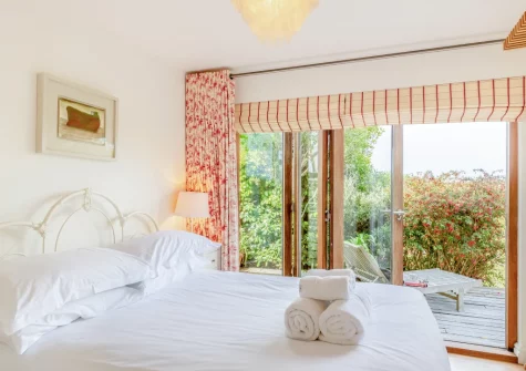 Bedroom #4 at Higher Close, Mawgan Porth