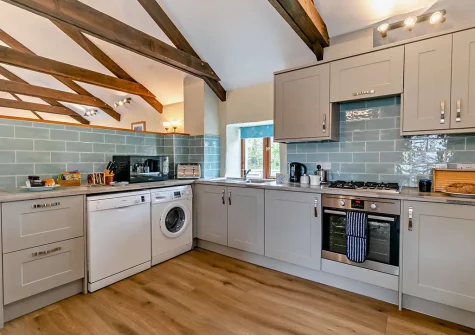 The kitchen at Higher Merrose, Marys Well