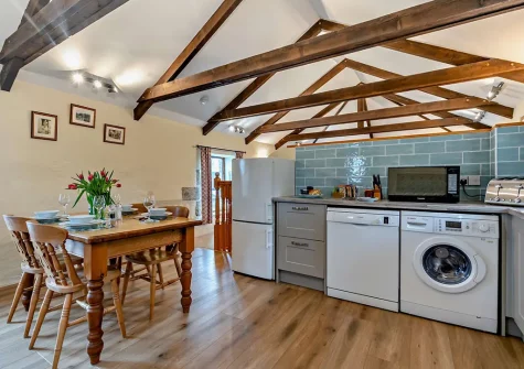 The kitchen at Higher Merrose, Marys Well