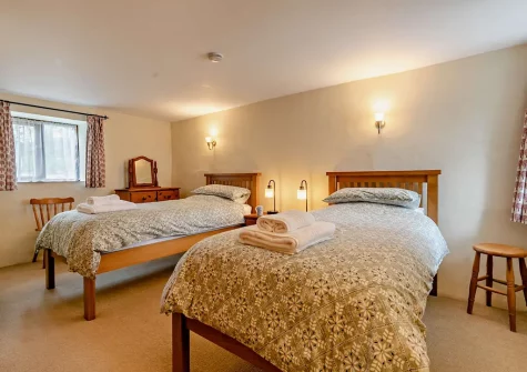 Bedroom #2 at Higher Merrose, Marys Well