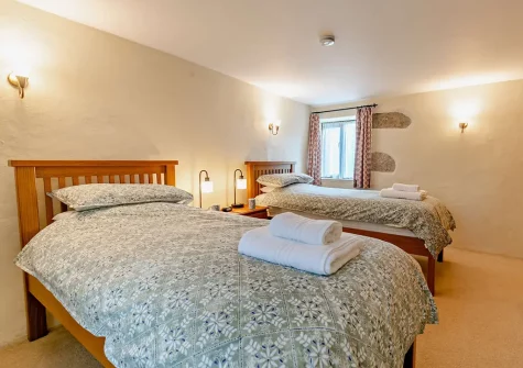 Bedroom #2 at Higher Merrose, Marys Well