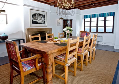 The dining area @ Higher Shute, Looe