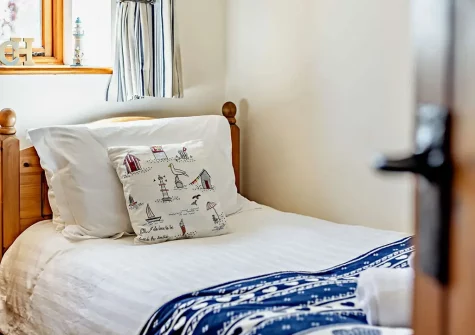 Bedroom #3 at Highfield Barn, Hartland