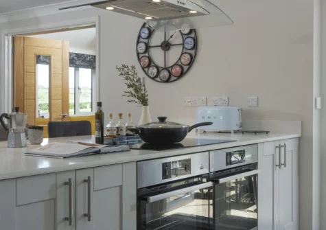 The kitchen at Highfield Barton, Camborne