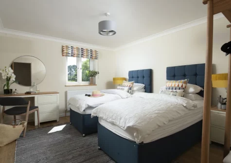 Bedroom #2 at Highfield Barton, Camborne