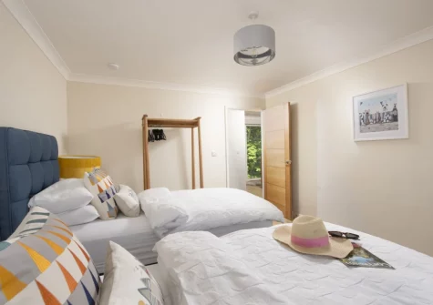 Bedroom #2 at Highfield Barton, Camborne
