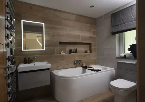 The bathroom at Highfield Barton, Camborne