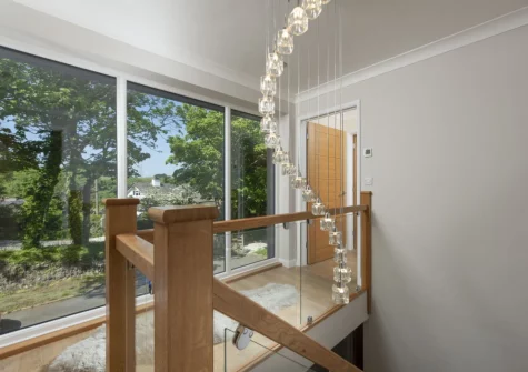 The first floor landing at Highfield Barton, Camborne