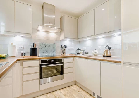 The kitchen at Highfield, Topsham