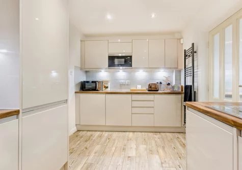 The kitchen at Highfield, Topsham