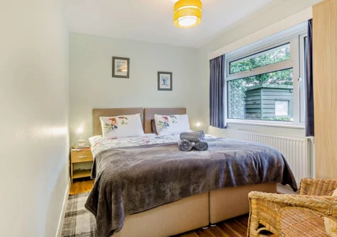 Bedroom #2 at Highfield, Topsham