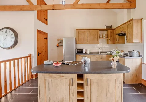 The kitchen at Highland Barn, Launceston