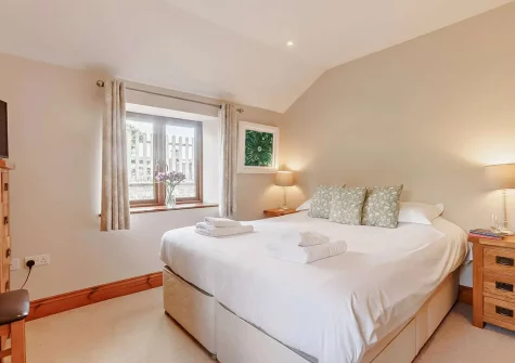Bedroom #1 at Highland Barn, Launceston