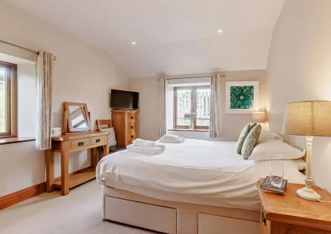 Bedroom #1 at Highland Barn, Launceston
