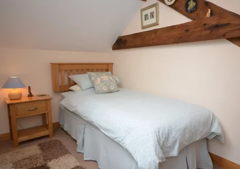 Bedroom #2 at Hill Farm Fox Barn, Shebbear