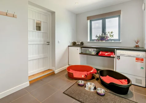 The utility room at Hillcrest, Hartland