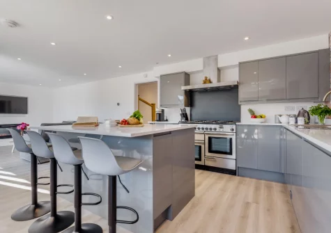 The kitchen at Hillside, Trevone