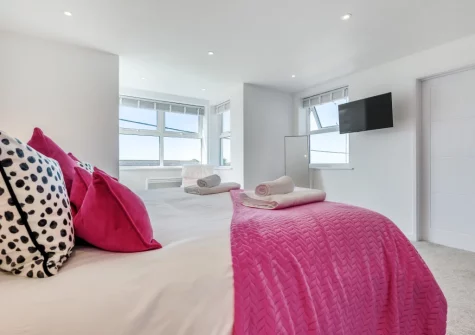 Bedroom #2 at Hillside, Trevone