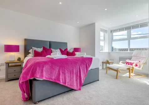 Bedroom #2 at Hillside, Trevone