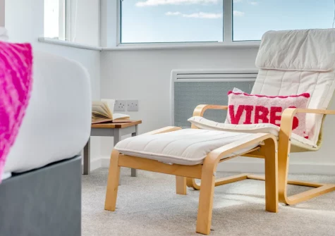 Bedroom #2 at Hillside, Trevone