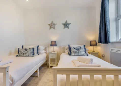 Bedroom #4 at Hillside, Trevone