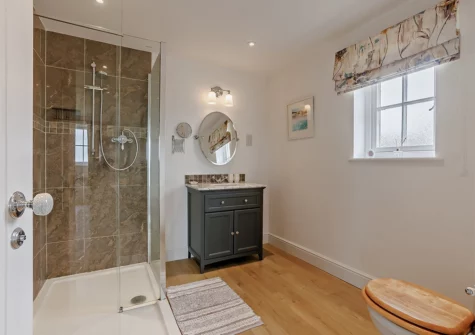 Bedroom #2 en-suite at Hilltop, Pinhoe