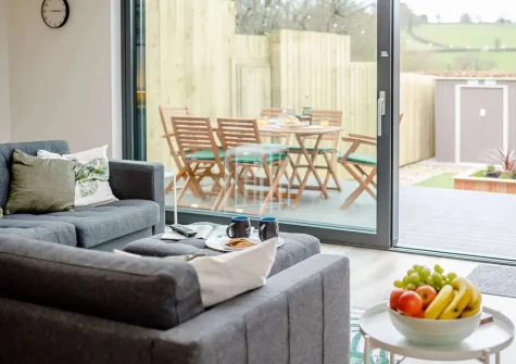 The living area at Hillview House, Holsworthy