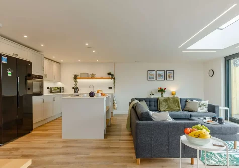 The kitchen at Hillview House, Holsworthy