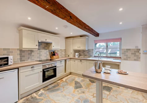The kitchen at Hittisleigh Cottage, Hittisleigh