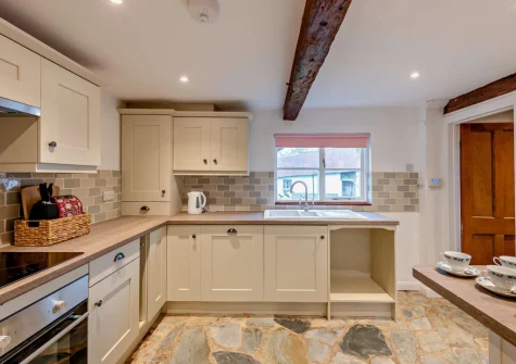 The kitchen at Hittisleigh Cottage, Hittisleigh