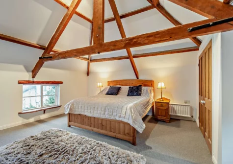 Bedroom #1 at Hittisleigh Cottage, Hittisleigh