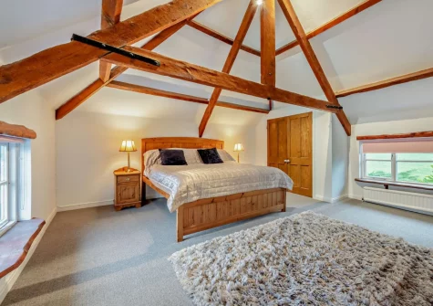 Bedroom #1 at Hittisleigh Cottage, Hittisleigh