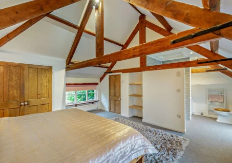 Bedroom #1 at Hittisleigh Cottage, Hittisleigh