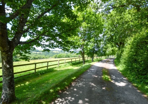 Hittisleigh Cottage is tucked away along a private driveway, shared only with the owners and their other holiday cottage