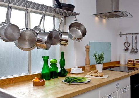The kitchen at Hobart House, Newquay