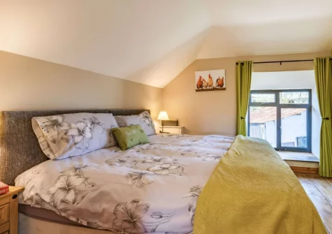 Bedroom #1 at Holder's Barn, Monkokehampton