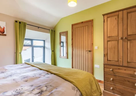 Bedroom #1 at Holder's Barn, Monkokehampton
