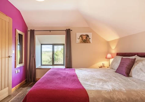 Bedroom #2 at Holder's Barn, Monkokehampton