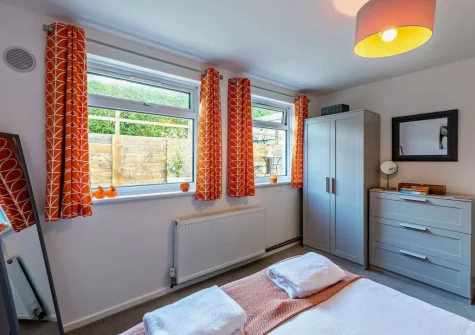 Bedroom #1 at Honey Pot, Bude
