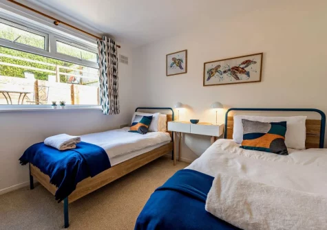 Bedroom #2 at Honey Pot, Bude