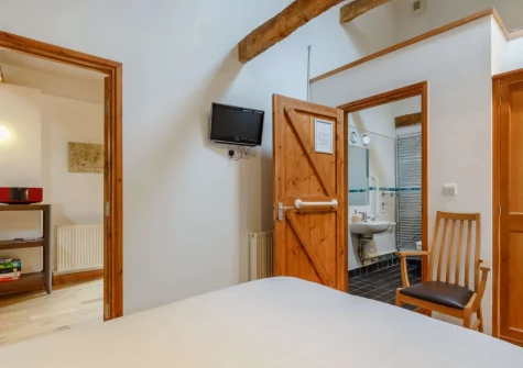 Bedroom #1 at Honeypin, South Torfrey Farm, Golant