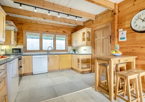 The kitchen at Honeywood, Little Petherick